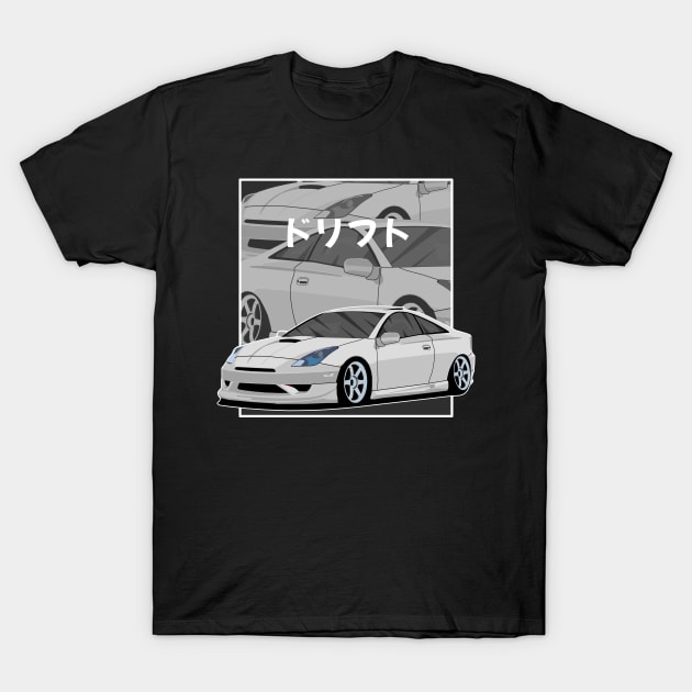 Toyota Celica GT-S 1999 - 2002 T230 T-Shirt by Rebellion Store